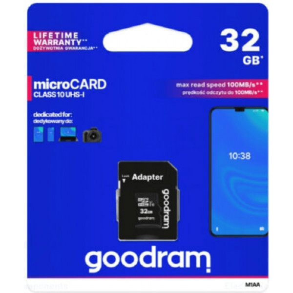 Goodram Micro SD -kortti 32GB