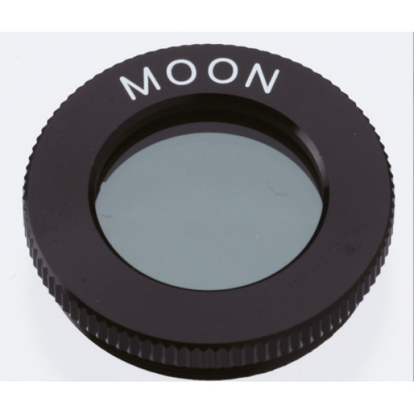 The Vixen ND4 Moon Filter for 31.7mm eyepieces reduces bright moonlight