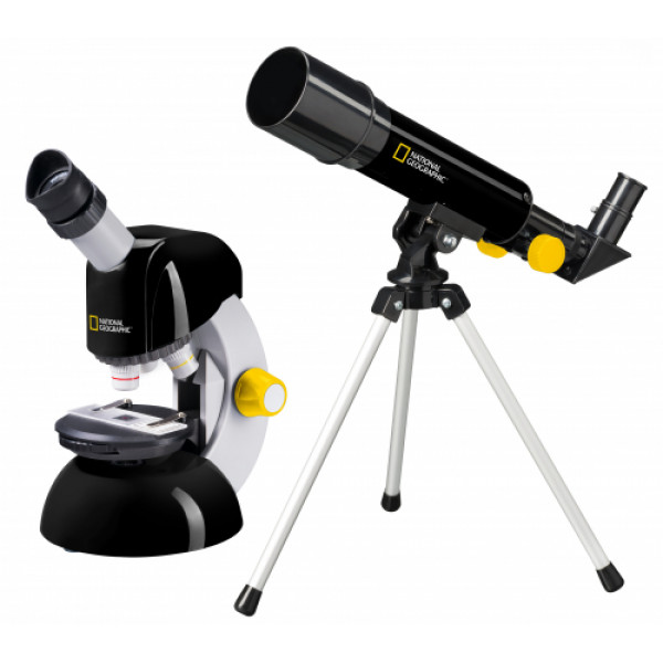 National Geographic Teleskooppi 50/360 ja mikroskooppisarja 40x-640x