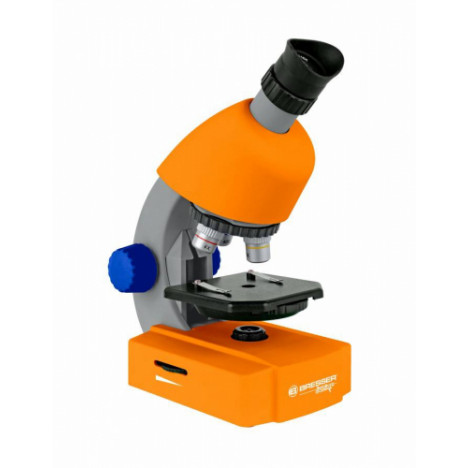 Bresser Junior 40x-640x mikroskooppi (oranssi)