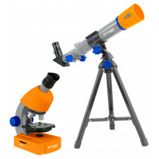 Bresser Junior mikroskooppi ja teleskooppisetti lapsille