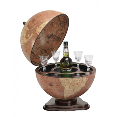 Zoffoli “Galileo” - Rust bāra globuss