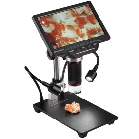 BRESSER WiFi 1080P digitaalinen mikroskooppi 2L, jossa on LCD-näyttö